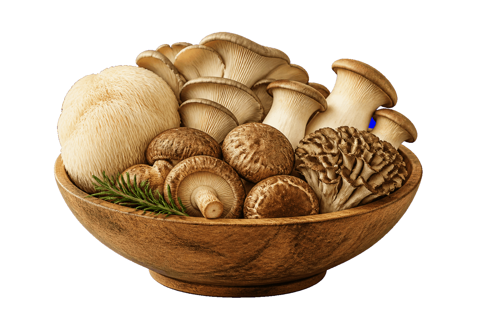 A selection of mushrooms
